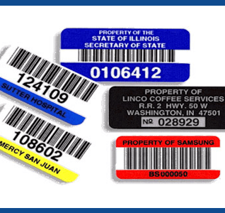 asset labels and tags