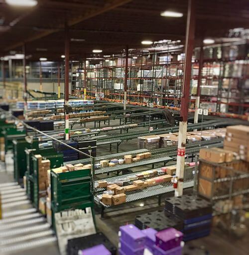 Albertsons warehouse interior