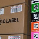 2D totem warehouse upright label