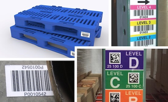 BullsEye™ ultra-durable warehouse labels