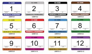 biomedical calibration labels