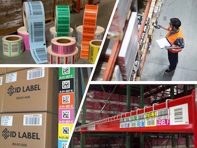 types of warehouse labels