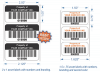 Asset tracking labels with company branding